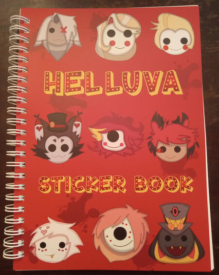 Helluva Sticker book
