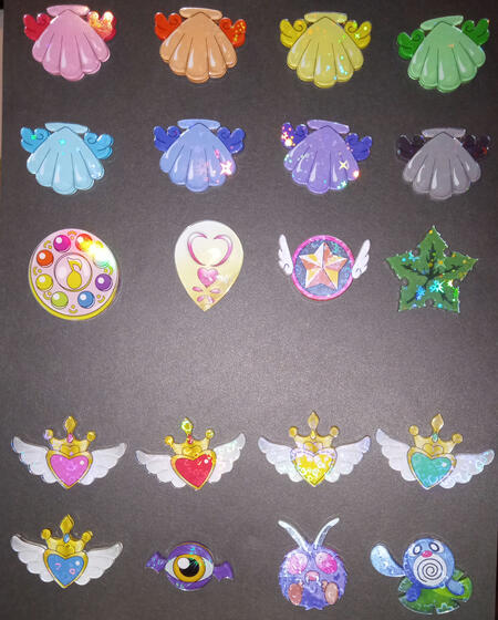 1.5" acrylic pins